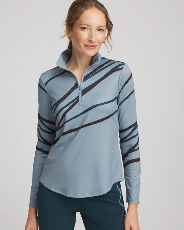 Zenergy UPF Morocco Zip-Front Pullover